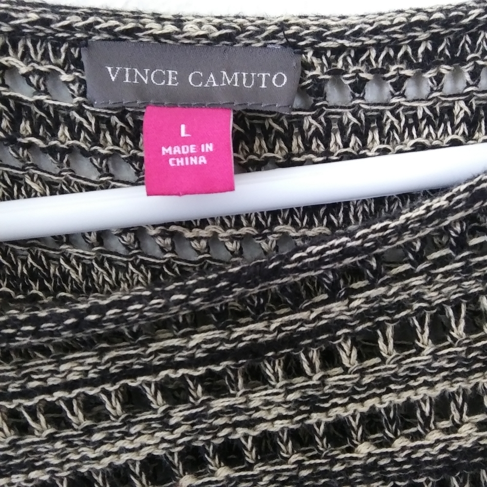 Vince Camuto stitch cotton sweater Size Large - Picture 5 of 13